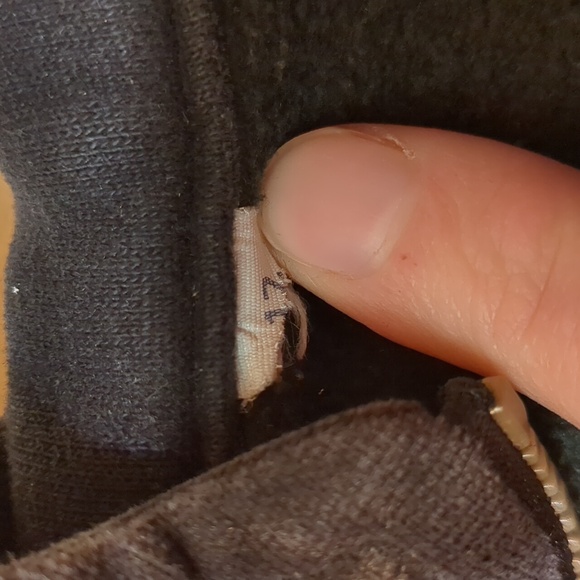 Scuba Hoodie Black Size 12 Fleece - Picture 5 of 6